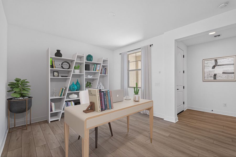 Furnished interior view inside a new home in Parkside, Avondale (Image 7).