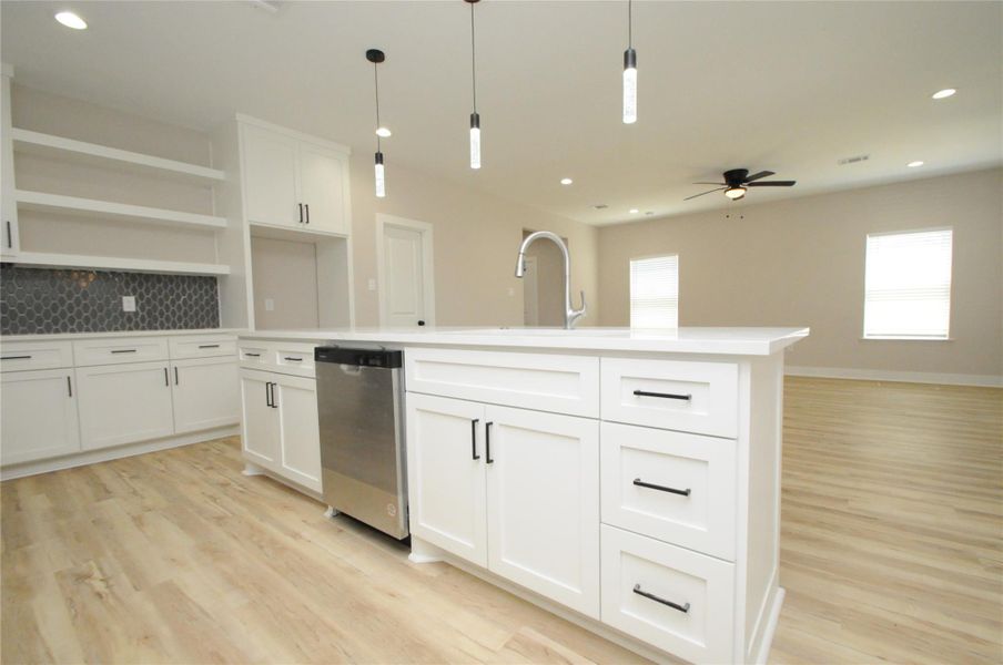 Furnished interior view inside a new home in , Houston (Image 16).