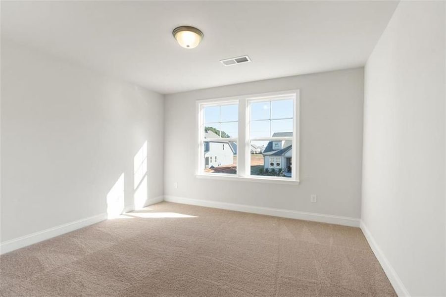 Spacious, unfurnished interior of a new home in Wehunt Meadows, Hoschton (Image 111).