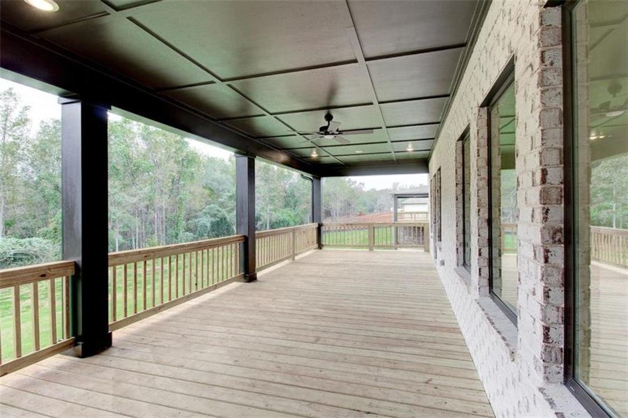 Exterior details and patio area of a home in , Conyers (Image 19).