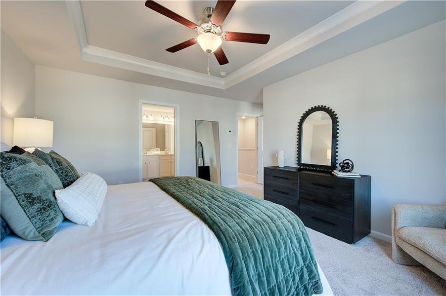 Furnished interior view inside a new home in Avery Landing, McDonough (Image 5).