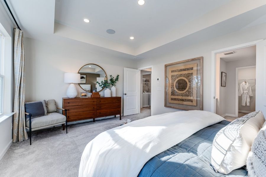 Furnished interior view inside a new home in Somerset at Veterans Memorial, Mableton (Image 13).