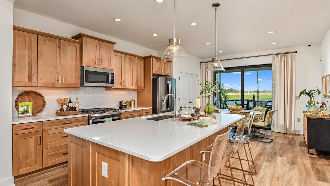 Representative furnished interior of a home built from the Imagination by Neal Communities in Boca Royale Golf & Country Club Real Estate and Homes for Sale in Englewood, FL - Neal Communities, Englewood (Image 4).