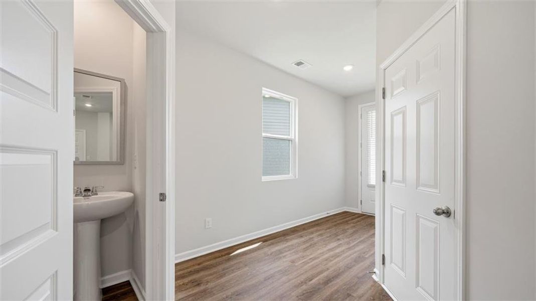 Spacious, unfurnished interior of a new home in Brookland Commons, Monroe (Image 13).