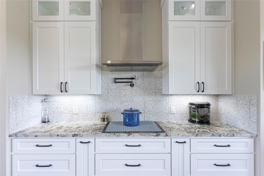 Chef’s dream kitchen blending beauty and practicality.