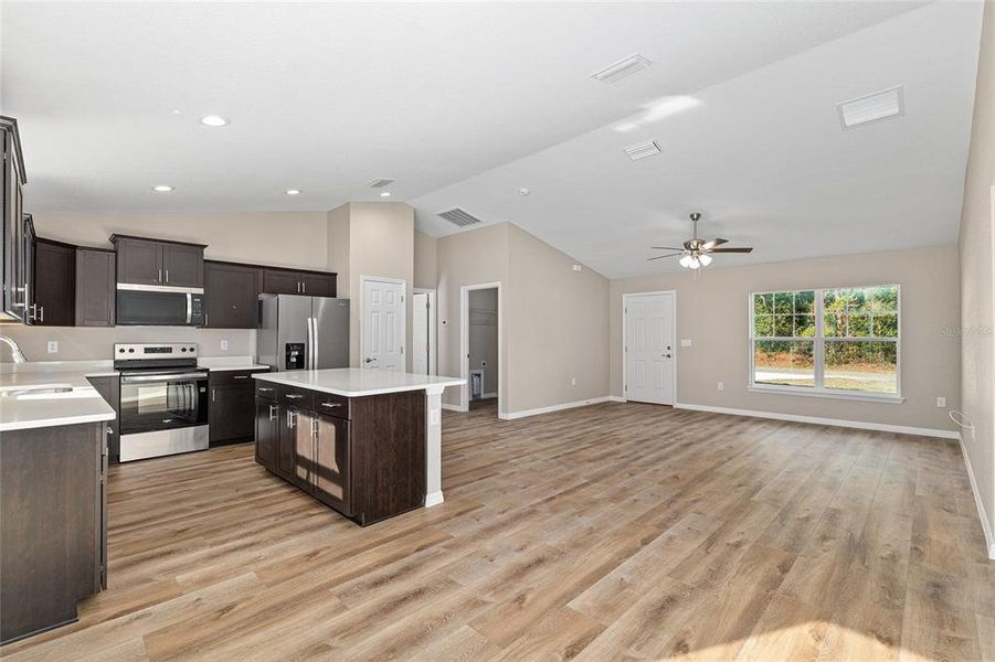 Furnished interior view inside a new home in , Citrus Springs (Image 7).