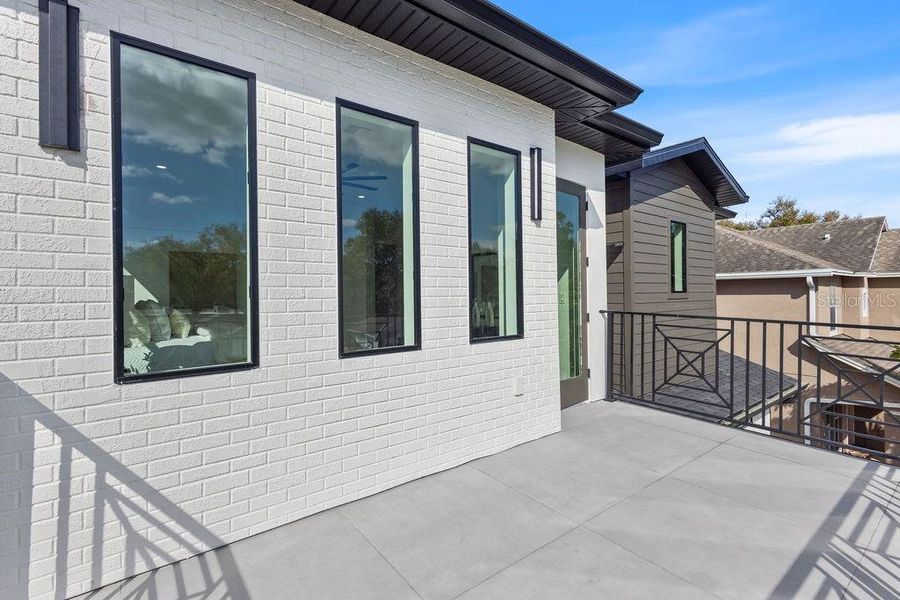 Exterior details and patio area of a home in , Tampa (Image 27). Exterior details and patio area of a home in , Tampa (Image 27).