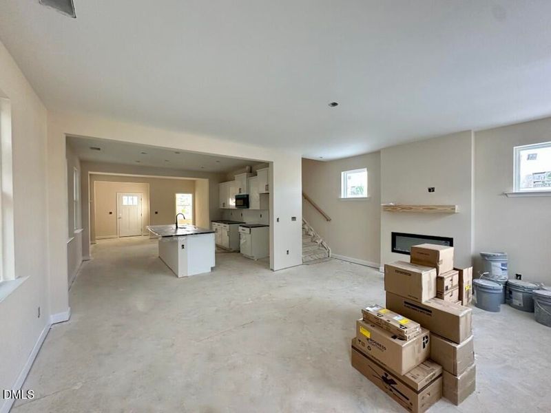 In-progress construction of a new home in Forestville Yard, Knightdale, NC (Image 11).