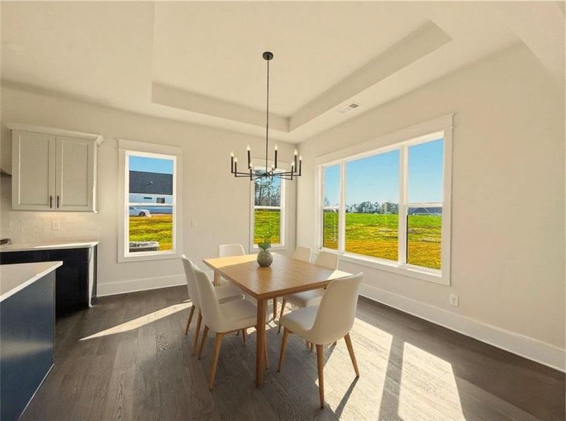 Furnished interior view inside a new home in , Rydal (Image 8).
