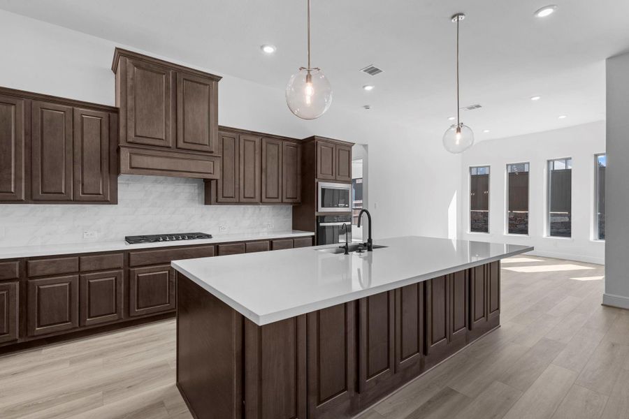 Furnished interior view inside a new home in Chambers Creek, Willis (Image 8).
