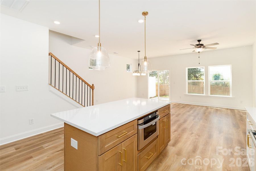 Furnished interior view inside a new home in , Charlotte (Image 9). Furnished interior view inside a new home in , Charlotte (Image 9).