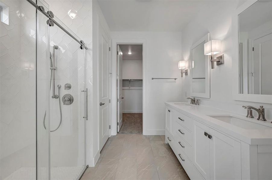 Furnished interior view inside a new home in Heath Golf & Yacht Villas, Heath (Image 6).