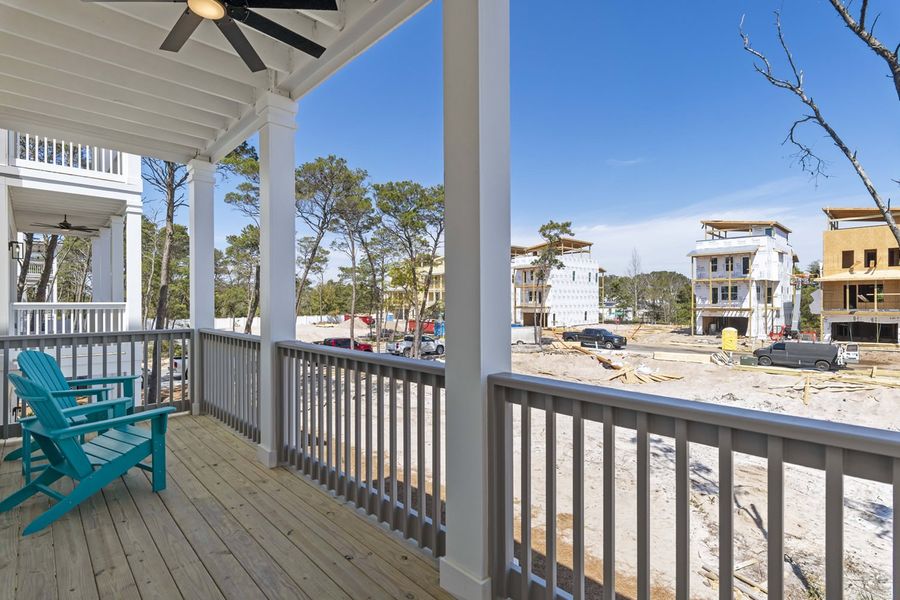Representative exterior details of a home built from the The Heron 20 by Brock Built in Twin Palms, Inlet Beach (Image 33).