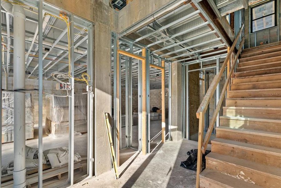 In-progress construction of a new home in , Sarasota, FL (Image 14).