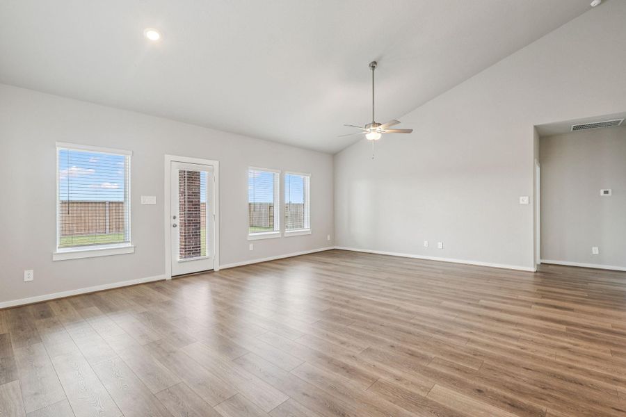 Photo is not of the actual home, but is an inspirational photo of builder’s model home and may depict options, furnishings, and/or decorator features that are not included