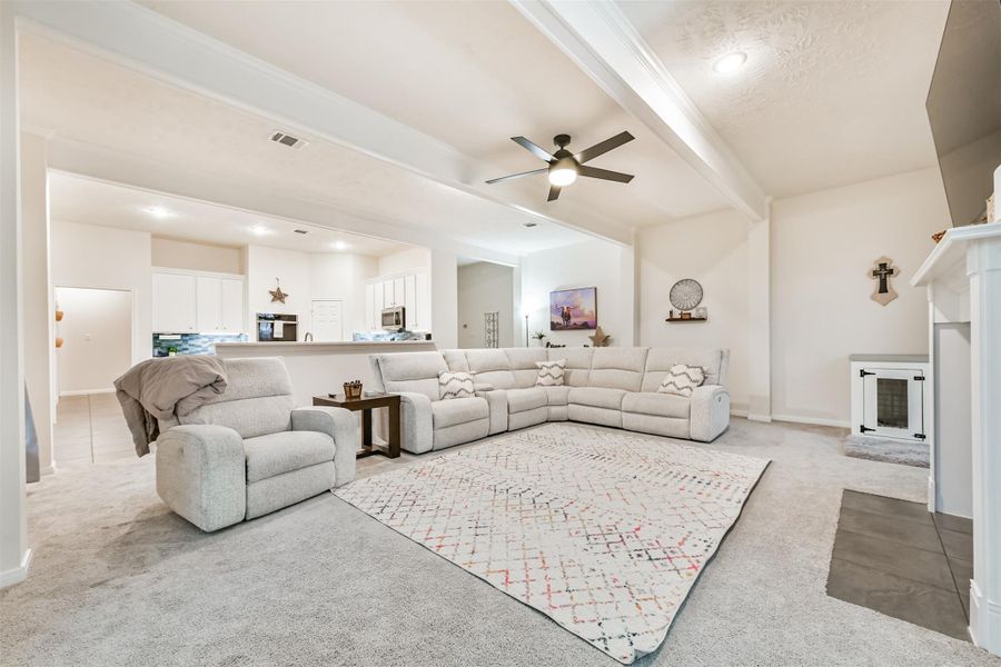 Furnished interior view inside a new home in , League City (Image 23).