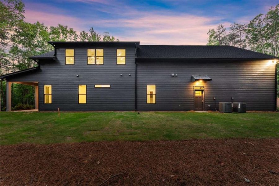 Exterior details and patio area of a home in , Clarkesville (Image 30).