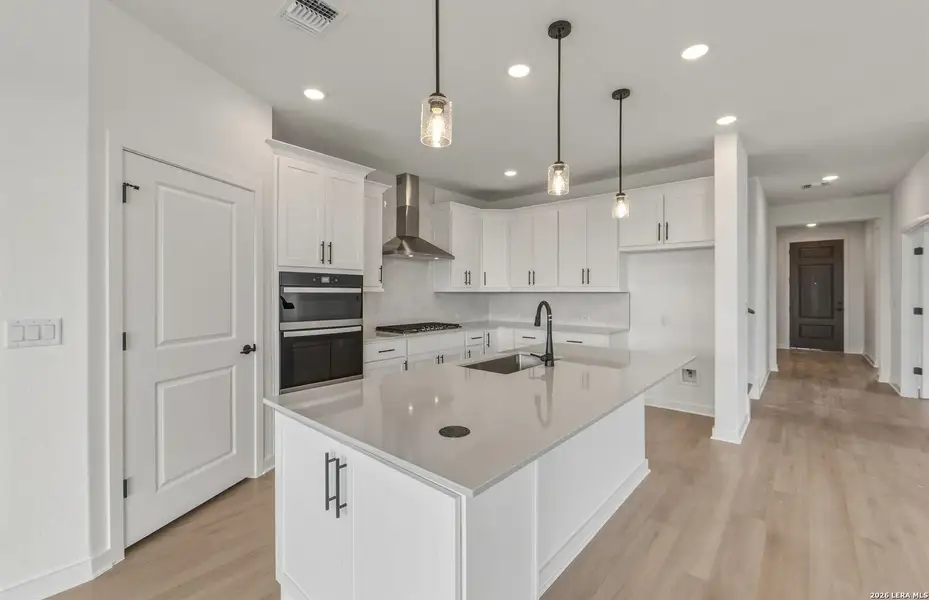 Furnished interior view inside a new home in , New Braunfels (Image 4).