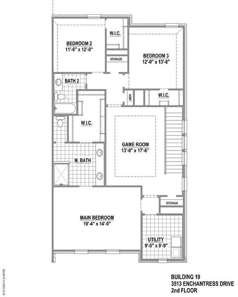 2nd Level Floor Plan