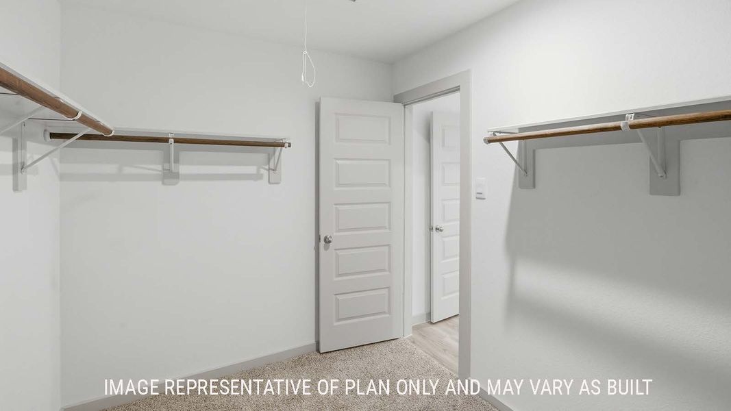 Representative unfurnished interior of a home built from the Kingston by D.R. Horton in China Grove, China (Image 23).