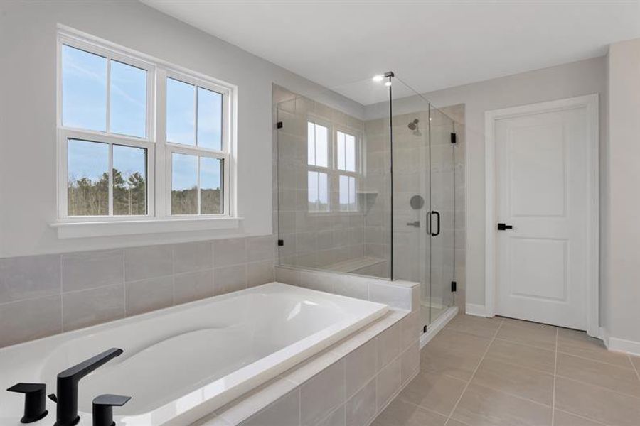 Furnished interior view inside a new home in Crystal Falls, Dawsonville (Image 11).