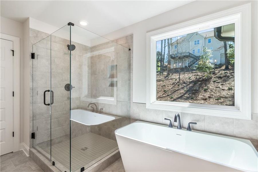 Furnished interior view inside a new home in Red Oak Ridge, Loganville (Image 16). Furnished interior view inside a new home in Red Oak Ridge, Loganville (Image 16).