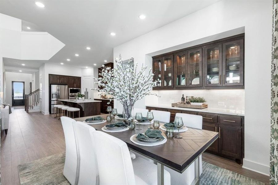 Furnished interior view inside a new home in Wellington, Haslet (Image 24).