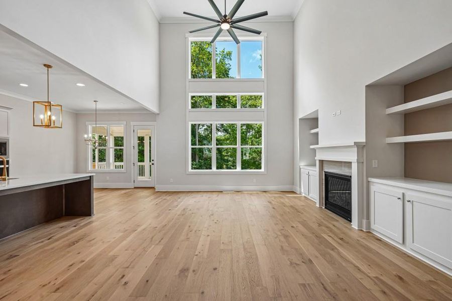 Spacious, unfurnished interior of a new home in Arden on Lanier, Cumming (Image 18).