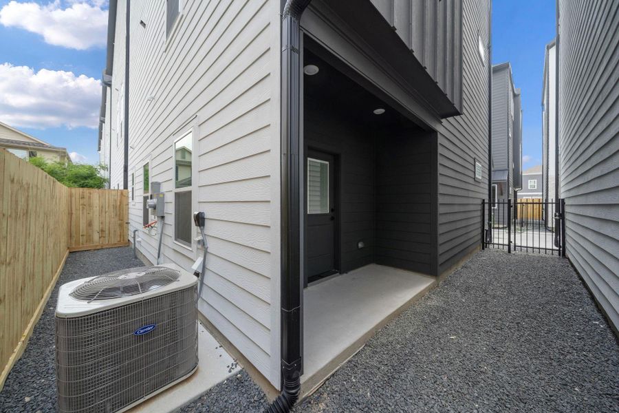 First Floor Covered Patio First Floor Covered Patio