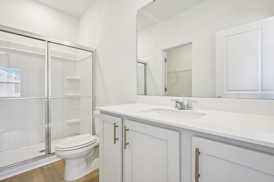Representative furnished interior of a home built from the Grove by Ashton Woods in Middleton Farms, Middlesex (Image 10).