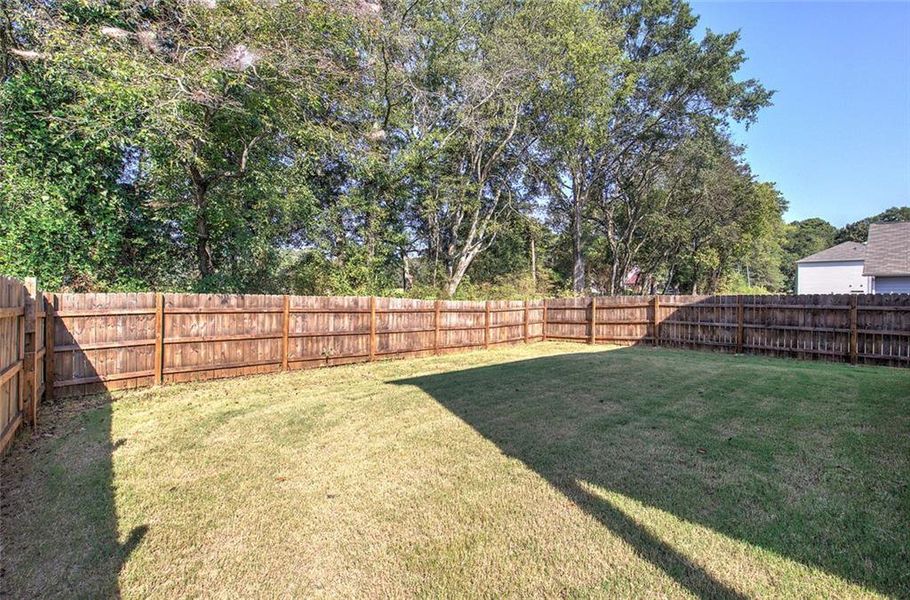 Exterior details and patio area of a home in , Cartersville (Image 26).