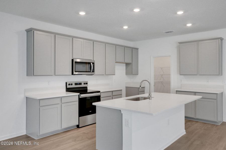 Furnished interior view inside a new home in Amberly, Green Cove Springs (Image 6).