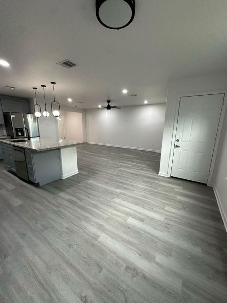 Spacious, unfurnished interior of a new home in , Houston (Image 5). Spacious, unfurnished interior of a new home in , Houston (Image 5).