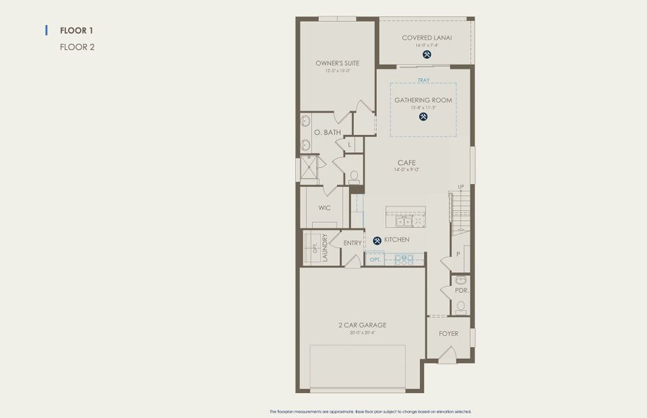 Sonora Floor Plan, Quick Move-In Home, Floor 1