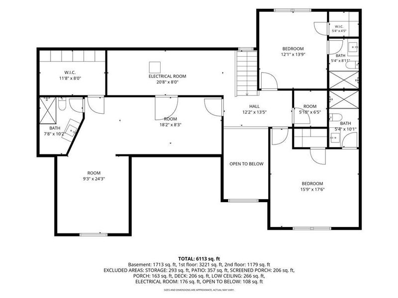 2D floor plan layout of this home in , Atlanta, GA (Image 5).