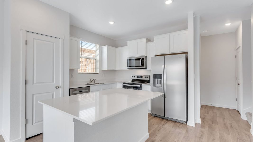 Furnished interior view inside a new home in Ellston Park, Colorado Springs (Image 3).