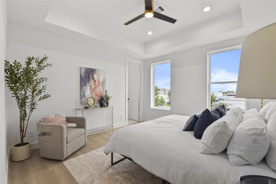 Furnished interior view inside a new home in , Houston (Image 33). Furnished interior view inside a new home in , Houston (Image 33).