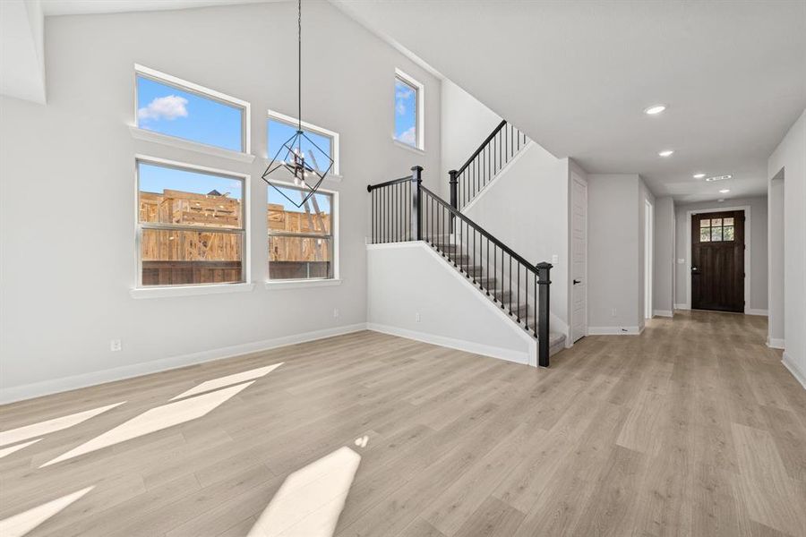 Spacious, unfurnished interior of a new home in Mantua Point Classics, Van Alstyne (Image 30). Spacious, unfurnished interior of a new home in Mantua Point Classics, Van Alstyne (Image 30).