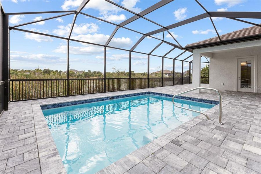 Exterior details and patio area of a home in , Port Charlotte (Image 3). Exterior details and patio area of a home in , Port Charlotte (Image 3).