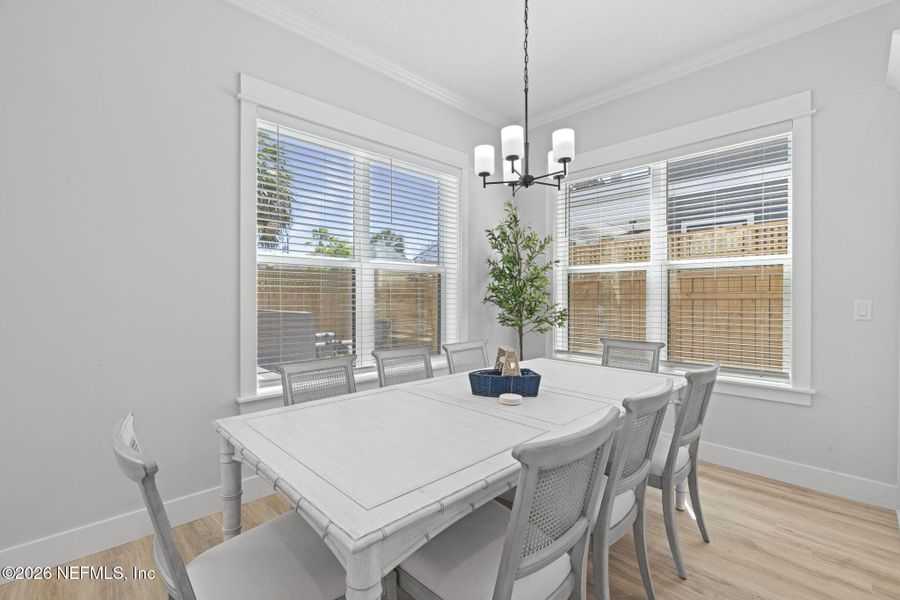 Furnished interior view inside a new home in , Jacksonville Beach (Image 54).