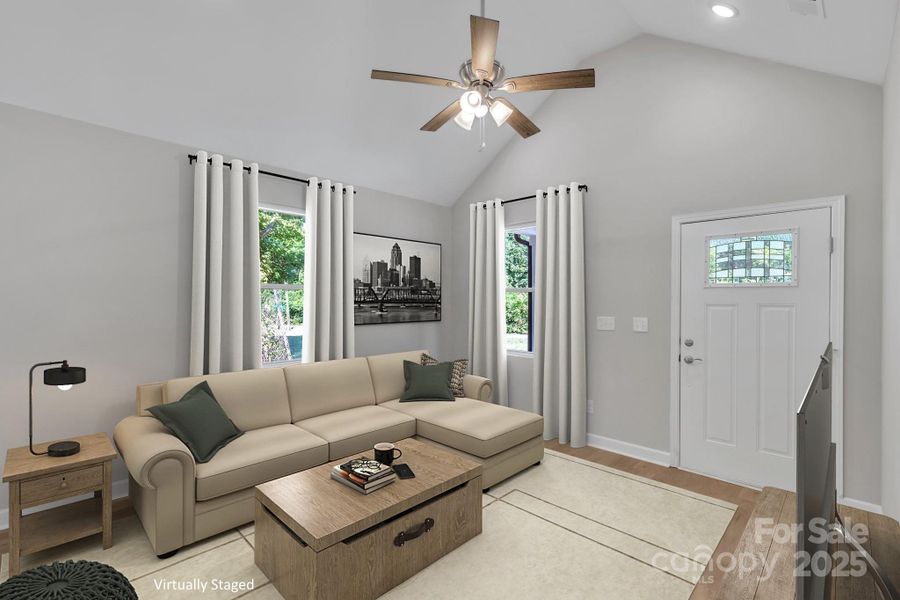 Furnished interior view inside a new home in , East Spencer (Image 11).
