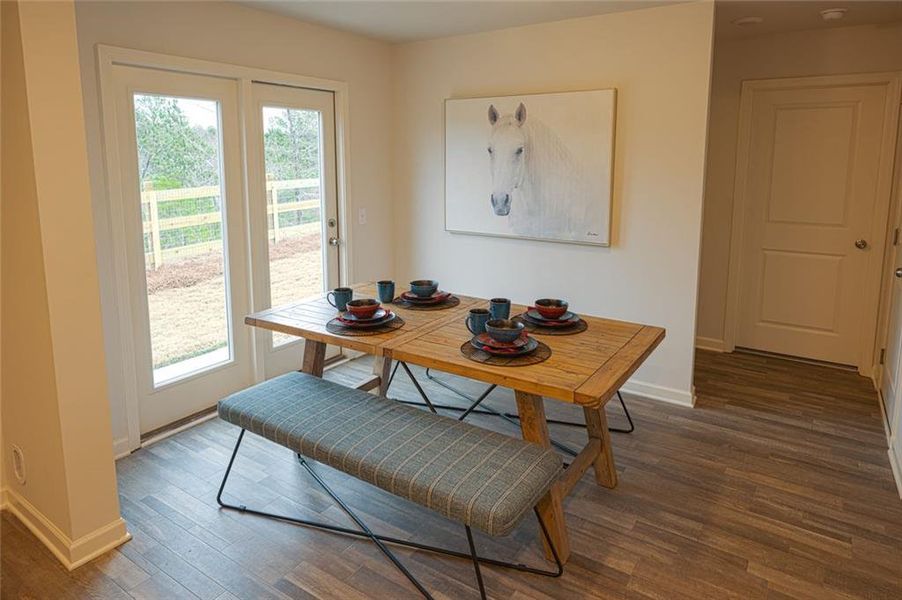 Furnished interior view inside a new home in Kinsale, Macon (Image 12). Furnished interior view inside a new home in Kinsale, Macon (Image 12).
