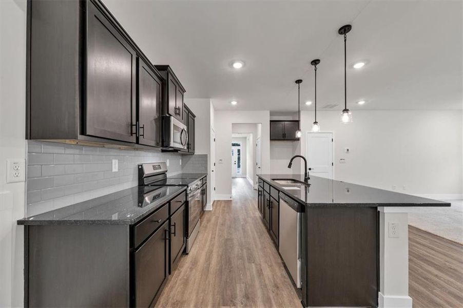 Furnished interior view inside a new home in Canterbury Villas, Carrollton (Image 11).