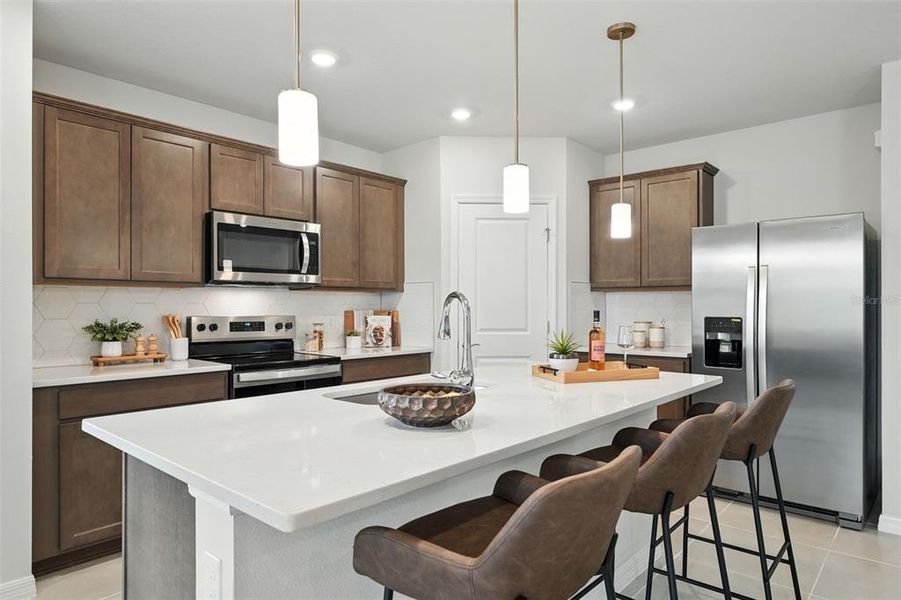 Furnished interior view inside a new home in Amelia Groves, St. Cloud (Image 29). Furnished interior view inside a new home in Amelia Groves, St. Cloud (Image 29).