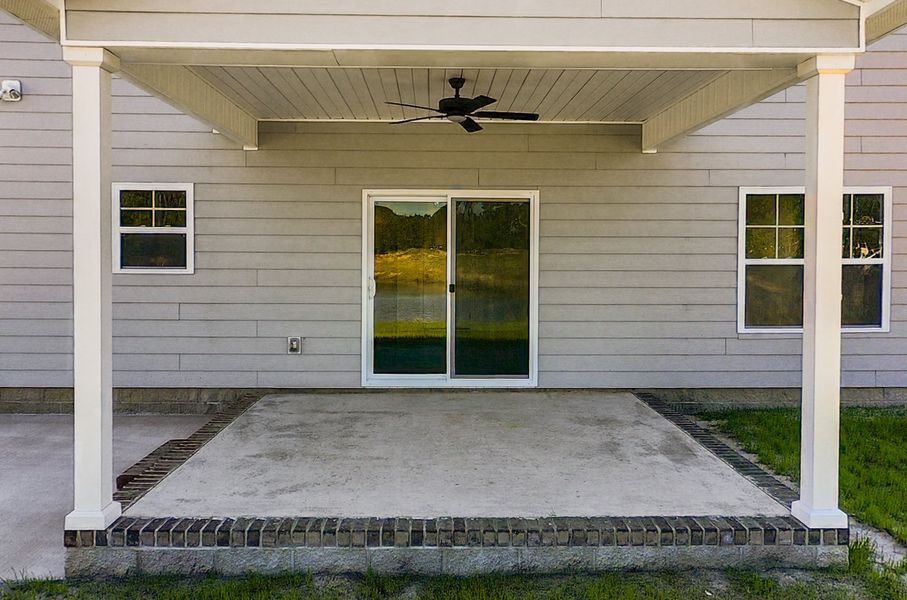 Representative exterior photo of a completed home built from the Turner by Bill Clark Homes in Davenport Farms, Winterville, NC (Image 30). Representative exterior photo of a completed home built from the Turner by Bill Clark Homes in Davenport Farms, Winterville, NC (Image 30).