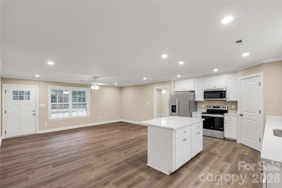 Furnished interior view inside a new home in , Kershaw (Image 3).