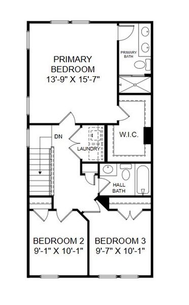2D floor plan layout for the The Balfour by Stanley Martin Homes in Westpark at Cane Bay, Summerville, SC (Image 6). 2D floor plan layout for the The Balfour by Stanley Martin Homes in Westpark at Cane Bay, Summerville, SC (Image 6).