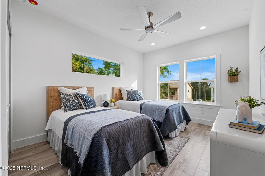 Furnished interior view inside a new home in , Jacksonville Beach (Image 46). Furnished interior view inside a new home in , Jacksonville Beach (Image 46).