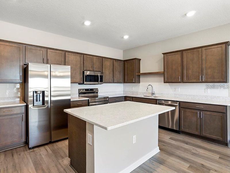Furnished interior view inside a new home in The Crossings - Townhomes, St. Cloud (Image 12).