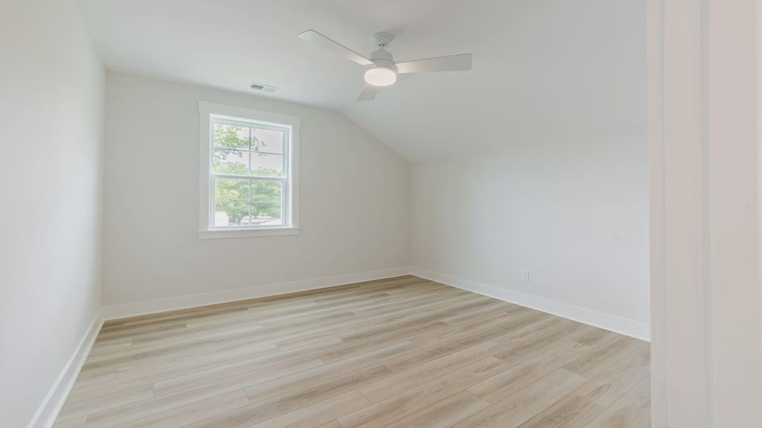 Furnished interior view inside a new home in Oak Landing, Mount Pleasant (Image 17). Furnished interior view inside a new home in Oak Landing, Mount Pleasant (Image 17).